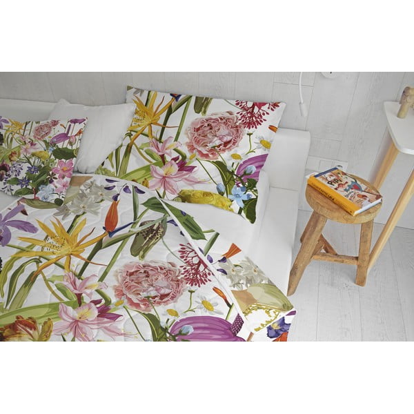 Олекотени одеяло и калъфка за възглавница в комплект от памучен сатен 140x200 cm – Butter Kings-image-1