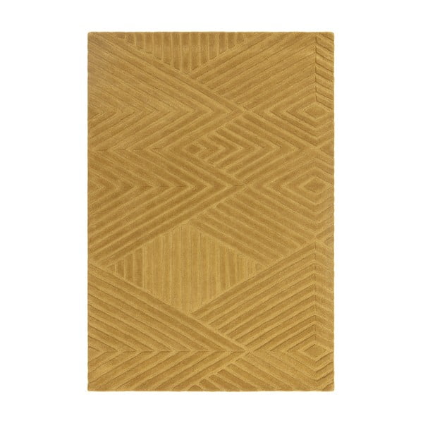 Вълнен  килим в цвят охра 200x290 cm Hague - Asiatic Carpets