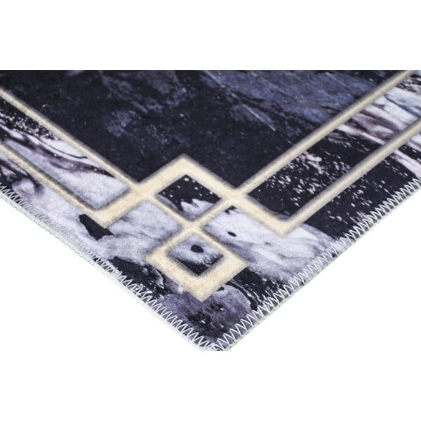 Черен килим Върба, 160 x 230 cm - Vitaus-image-2