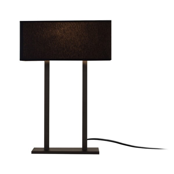 Черна настолна лампа (височина 52 cm) Salihini – Opviq lights