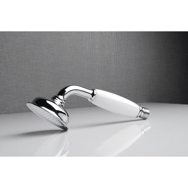 Месингова душ глава в лъскаво сребристо ø 7 cm Epoca – Sapho-image-1