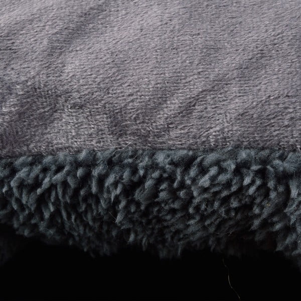 Тъмносиво легло за котка тип палатка 22x45 cm – Love Story-image-3