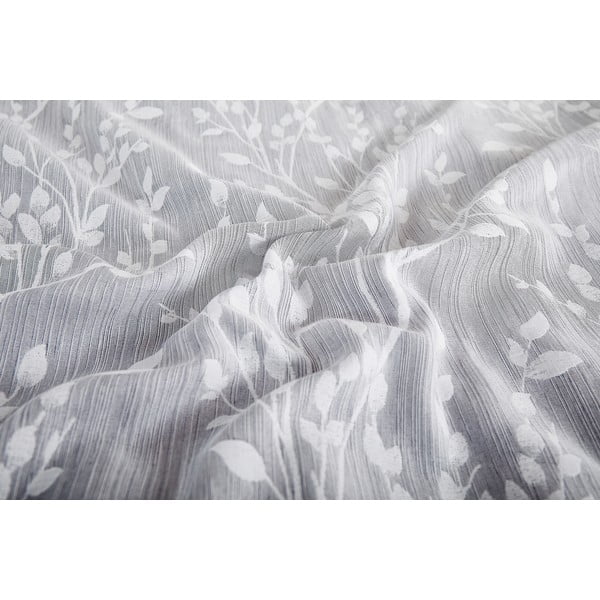 Сиво единично  спално бельо от жакард 140x200 cm Boston – My House-image-2