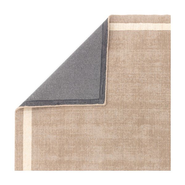 Бежов ръчно изработен вълнен килим 68x240 cm Albi – Asiatic Carpets-image-4