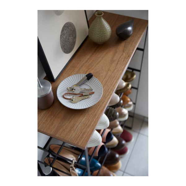 Черна метална стойка за обувки Tower – YAMAZAKI-image-3