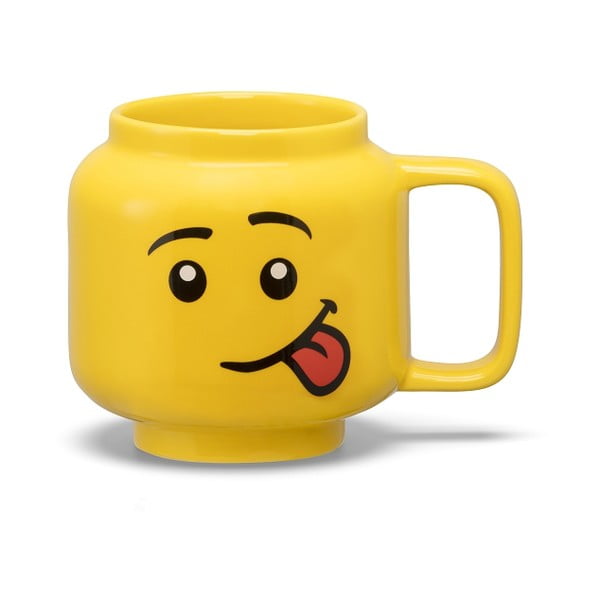 Жълта керамична бебешка чаша 255 ml Head - LEGO®