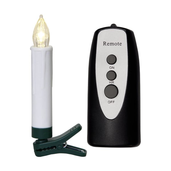 Комплект от 10 LED свещи с дистанционно управление Вал, височина 13,5 cm - Star Trading