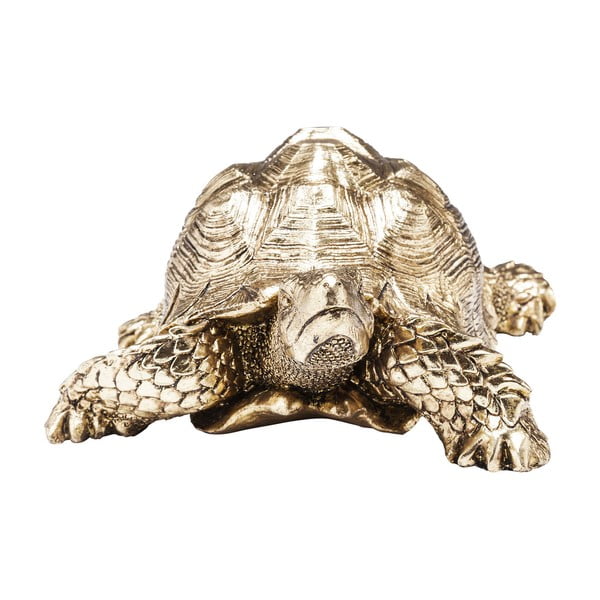 Декоративна статуетка в златист цвят Turtle - Kare Design-image-3