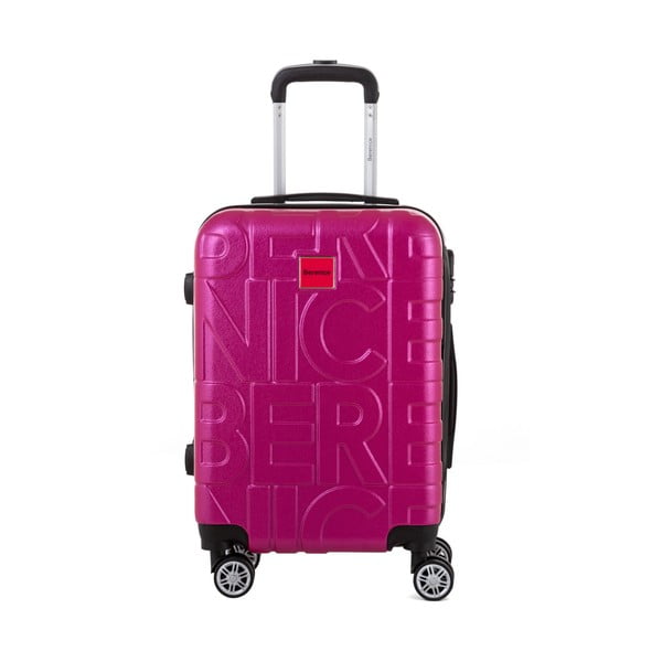 Комплект от 3 розови куфара Typo - Berenice-image-3