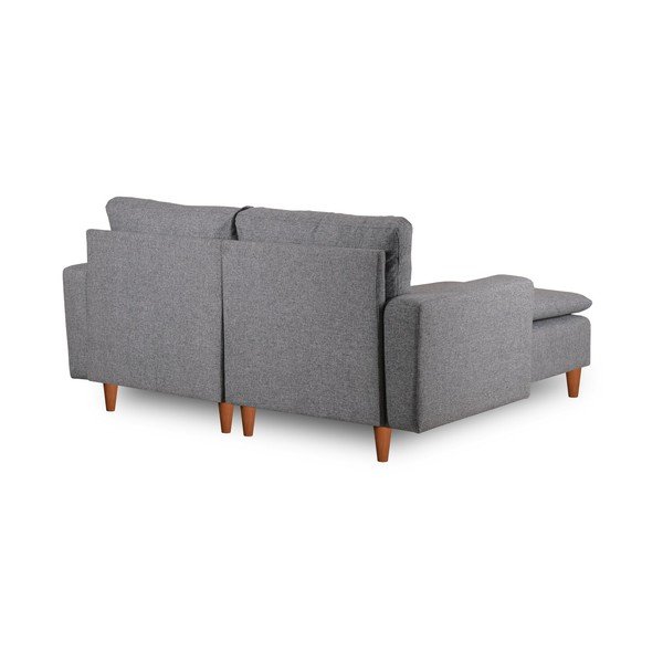 Светлосив ъглов диван (ляв ъгъл) Lungo – Balcab Home-image-4