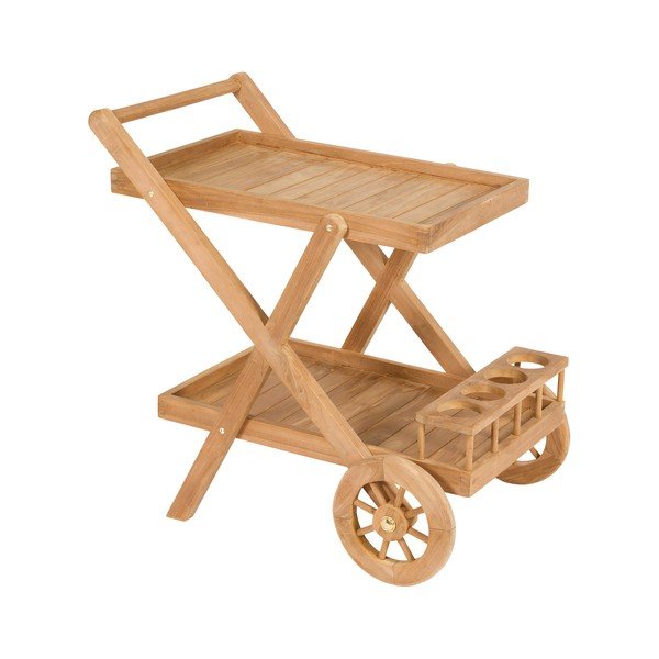 Маса за сервиране от тиково дърво Troll - Santiago Pons