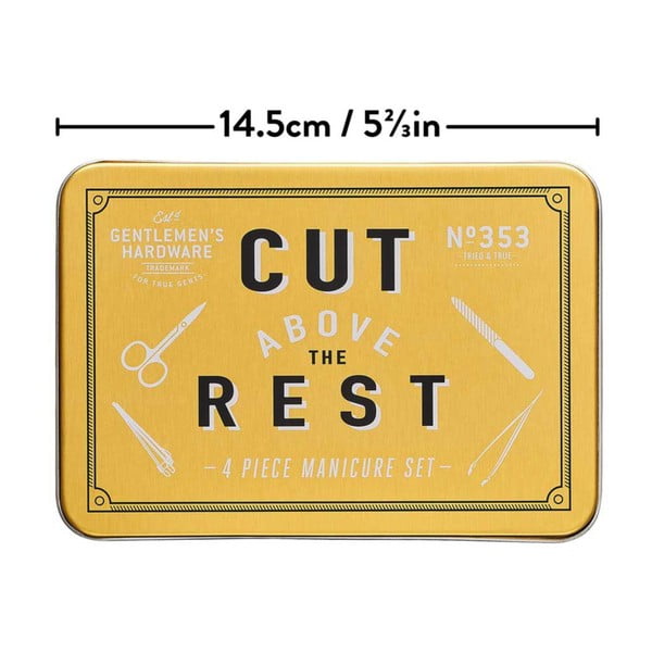 Комплект за маникюр Gentlemen's Harware - Gentlemen's Hardware-image-4