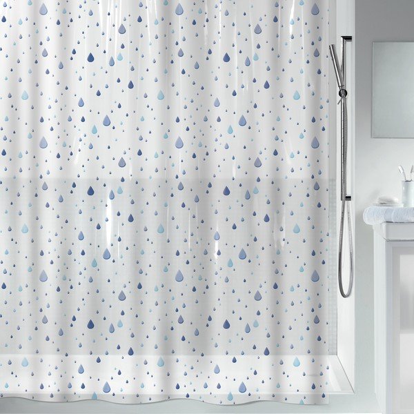 Завеса за душ 180x200 cm Waterdrop – Spirella