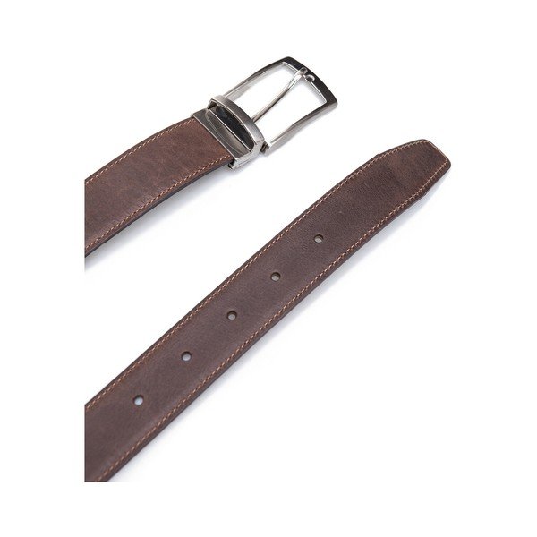 Kožený pásek Brown Green, 120 cm-image-1