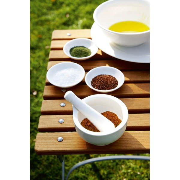 Бяло порцеланово хаванче за чесън Basic - Maxwell & Williams-image-1