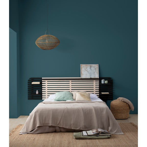 Табла за глава от борова дървесина 240x62 cm Dimas - Marckeric-image-1