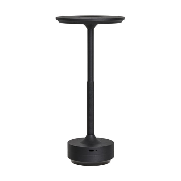 Черна LED настолна лампа (височина 28,5 cm) Lyneham – House Nordic-image-3