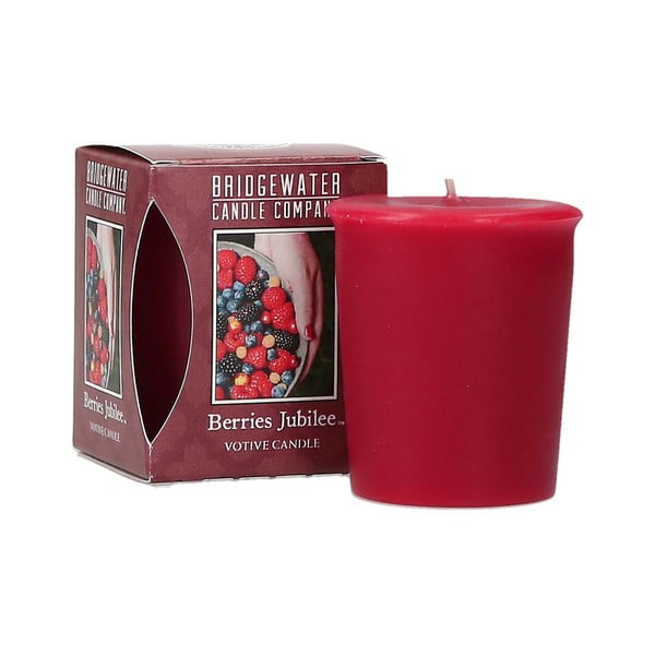 Вотивна свещ Горски плодове, време на горене 15 часа Berries Jubilee - Bridgewater Candle Company
