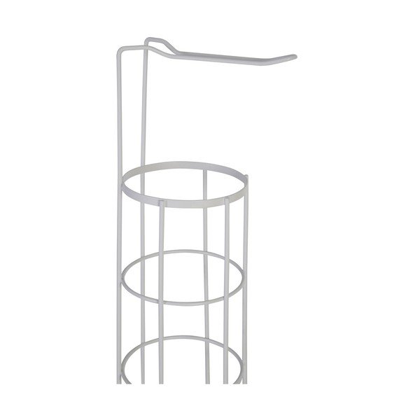 Бяла поставка за тоалетна хартия от неръждаема стомана Linnea – Premier Housewares-image-3