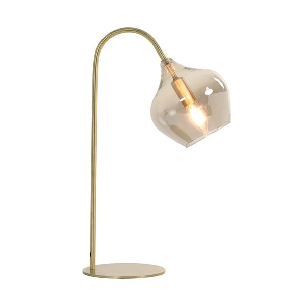 Настолна лампа в бронзов цвят (височина 50,5 cm) Rakel - Light & Living