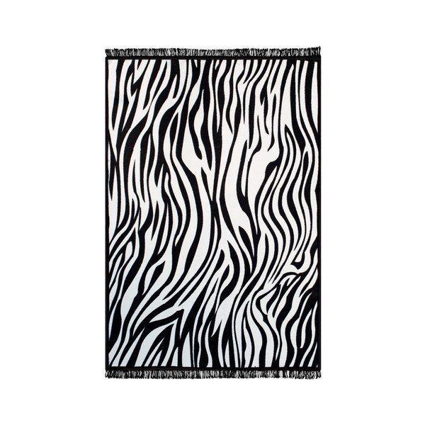 Двустранен килим подходящ за пране Kate Louise Doube Sided Rug Zebra, 120 x 180 cm-image-2