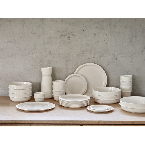 Кремава порцеланова чиния ø 24 cm Eau – Zone-image-4