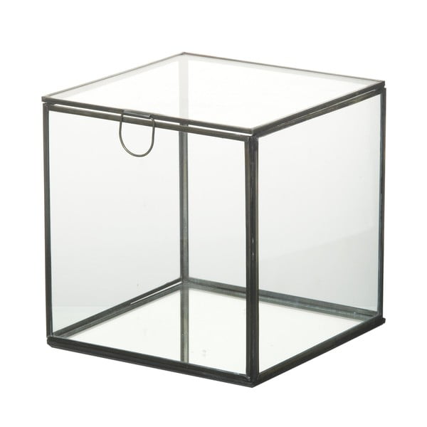 Стъклена кутия за съхранение Стъкло, 18 cm - Parlane