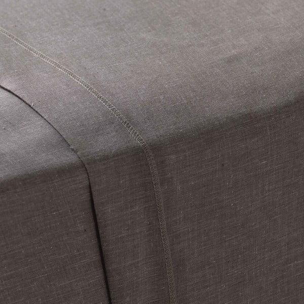 Тъмнокафяв чаршаф 180x290 cm Actually – douceur d'intérieur-image-1