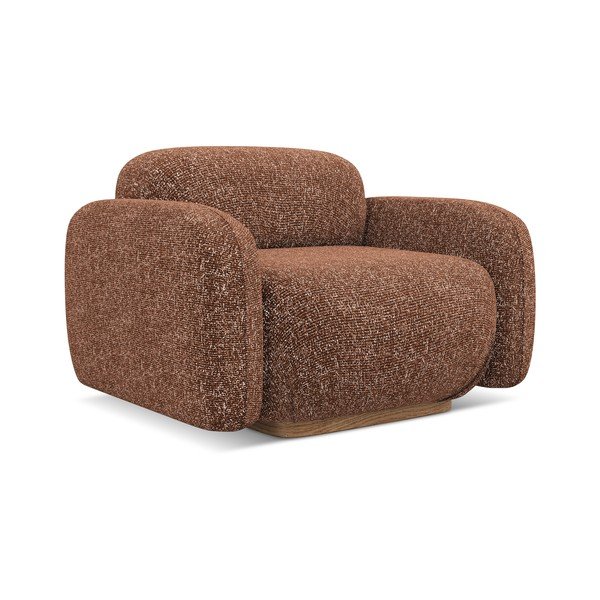 Оранжево/кафяво кресло Ailani – Makamii