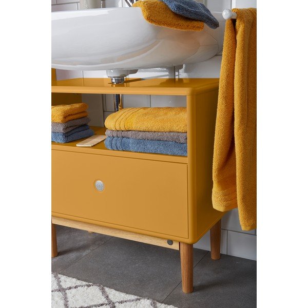Шкаф за мивка в цвят горчица 66x45 cm Color Bath - Tom Tailor-image-1