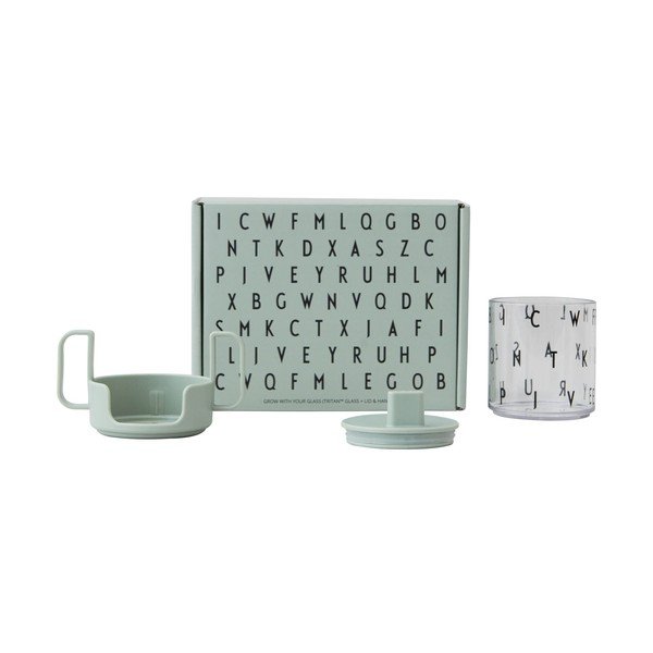 Зелена детска чаша Grow With Your Cup Grow with Your Cup - Design Letters-image-2