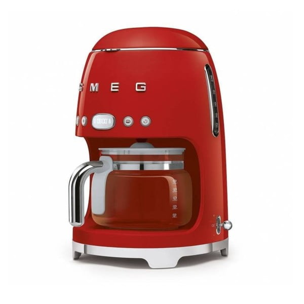 Червена машина за кафе с филтър 50's Retro Style - SMEG