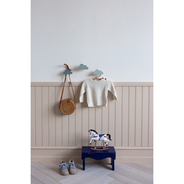 Светлосини стенни комплект куки 3 бр. от масивен бук Cloud – Cam Cam Copenhagen-image-1
