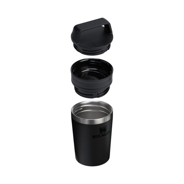 Черна термочаша от неръждаема стомана 230 ml Café-To-Go Travel Mug Black 2.0 – Stanley-image-1