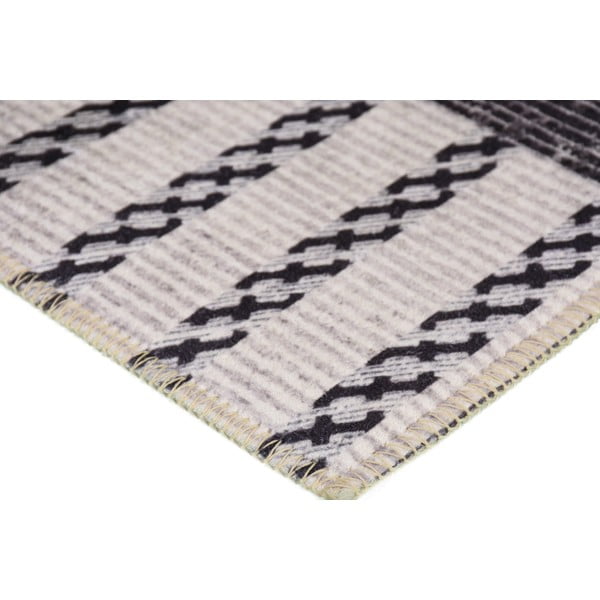 Сив килим за миене 180x120 cm - Vitaus-image-2