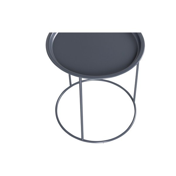 Светлосива масичка за кафе, ø 40 cm Ivar - WOOOD-image-3