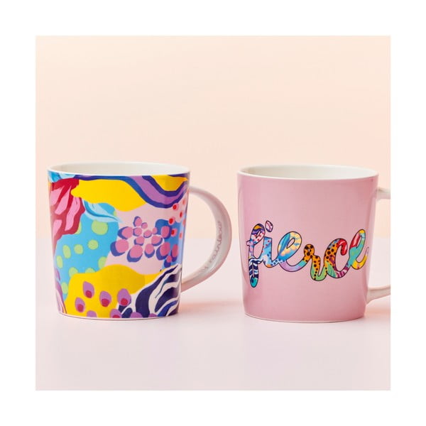 Порцеланови чаши в комплект от 2 чаши 380 ml Be Fierce - Maxwell & Williams-image-1