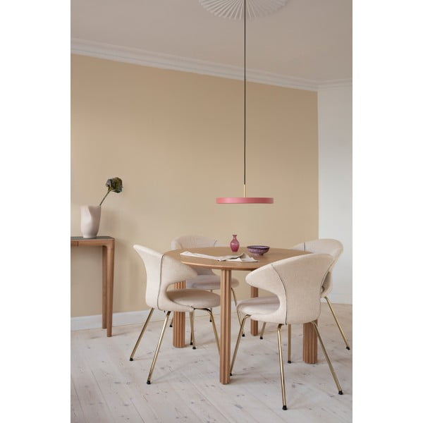 Розово LED висящо осветително тяло с метален абажур ø 43 cm Asteria Medium – UMAGE-image-1