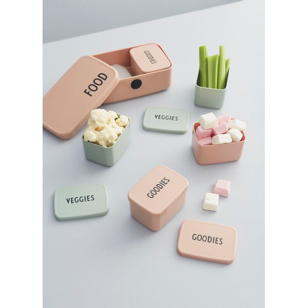 Розова кутия за закуски Goodies, 8,2 x 6,8 cm - Design Letters-image-4