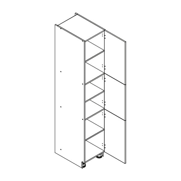 Висок кухненски шкаф за хранителни продукти (с ширина 40 см) Kian - STOLKAR-image-2
