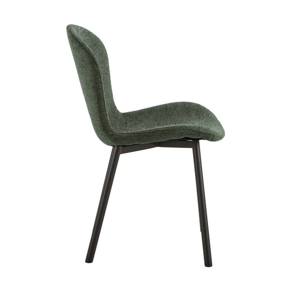 Тъмнозелен трапезен стол Esra – Actona-image-4