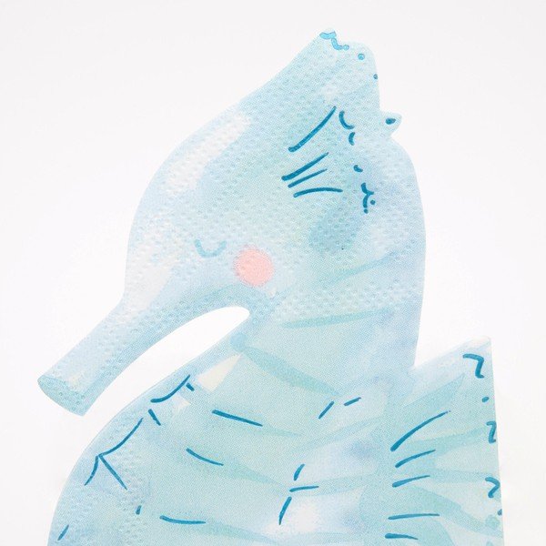 Хартиени салфетки в комплект 16 бр. Seahorse – Meri Meri-image-3