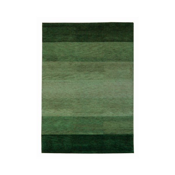 Koberec Baku Stripe Green, 70x140 cm
