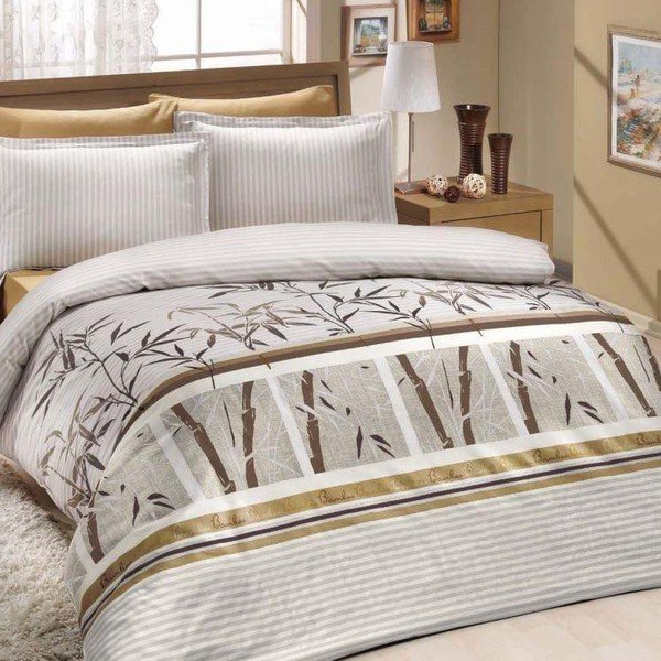 Povlečení Bamboo krémové, 200x220