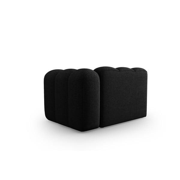 Черно-антрацитен модулен диван (десен ъгъл) Lupine – Micadoni Home-image-3