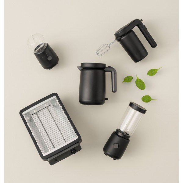 Черен пластмасов ръчен миксер Foodie – RIG-TIG-image-1