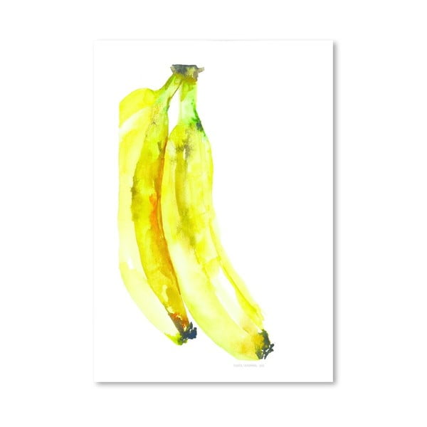 Plakát Americanflat Banana by Claudia Libenberg, 30 x 42 cm