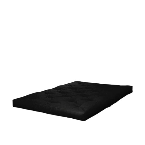 Черен средно твърд матрак футон 160x200 cm Coco Black – Karup Design