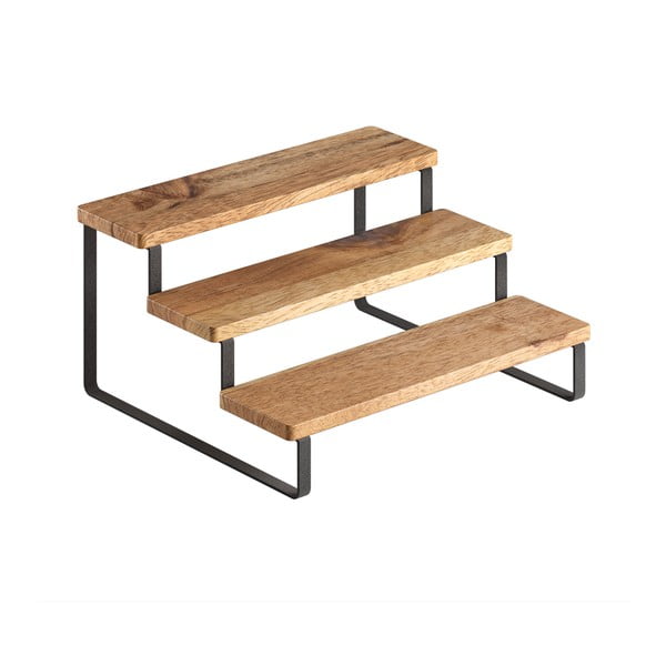 Дървен  органайзер за подправки York – Metaltex