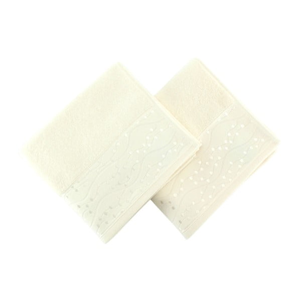 Комплект от 2 кърпи от чист памук Andreides, 50 x 90 cm - Soft Kiss